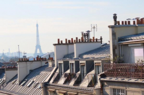 Loft avec vue sur Tour Eiffel